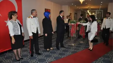 Tekirdağ'da Zafer Bayramı Resepsiyonu