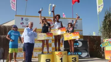Wındsurf Dünya Kupası Şampiyonu Quentel ve Offringa
