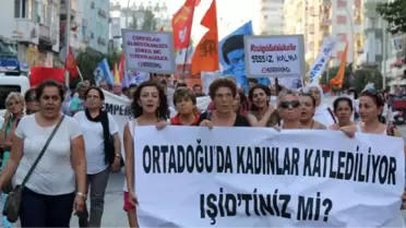 Antalya'da Barış Yürüyüşü