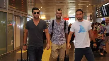 Pandev ve Dzemaili İstanbul'da