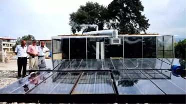 Güneş Enerjisi ile 36 Saatte Üzüm Kurutuluyor