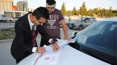 Kazazede Öğrenciye Yolda Kayıt