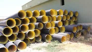 Atık Sular İçin 400 Boru Nakledildi