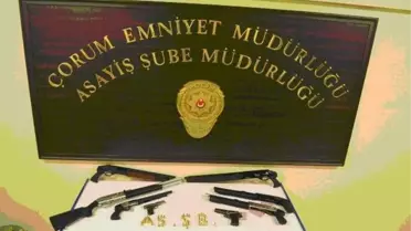 Çorum'da Cinayet Zanlısı 1 Kişi Tutuklandı