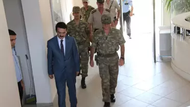 Jandarma Tokat Bölge Komutanı İlbaş'tan, Kaymakam Uysal'a Ziyaret