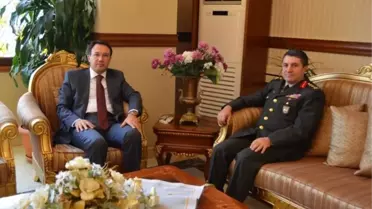 3. Ordu Kurmay Başkanından Erzincan Valisi Akdemir'e Ziyaret