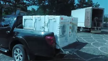 Hamamözü Sydv'den 9 Vatandaşa Beyaz Eşya Yardımı