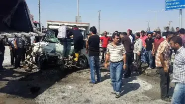 Afşin'de Tır ile Kamyonet Çarpıştı: 2 Yaralı