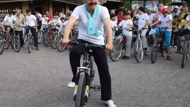 Bisiklet Yarışması Festivale Renk Kattı