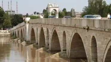 Meriç Nehri'nde Su Seviyesi Yükseldi