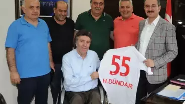 Samsunspor'dan Kul ve Dündar'a Ziyaret