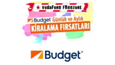 Vodafone Freezone'lulara Budget'tan Özel Araç Kiralama Fırsatları