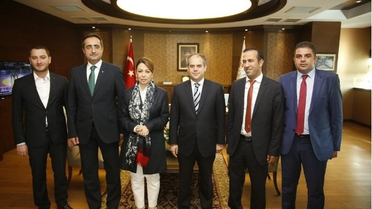 Çalık, Yeni Malatyapor Heyeti ile Bakan Kılıç'ı Buluşturdu