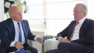 Almanya Büyükelçisi Pohl'dan Başkan Sekmen'e Ziyaret