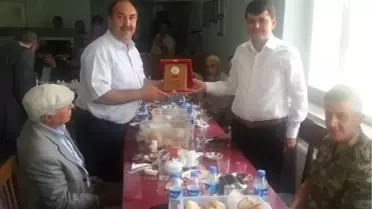 Kaymakam Ersin Boylu'ya Veda Yemeği Verdiler