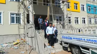 Kaymakam Aktürk, Yatırımları İnceledi