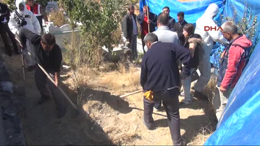 Van PKK'lının Mezarı Delil İçin Açıldı