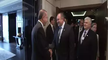 Erdoğan, Gürcistan ve Kırgızistan Liderleriyle Görüştü