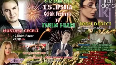 İpsala'da Mustafa Ceceli ve İrem Derici Rüzgarı Esecek
