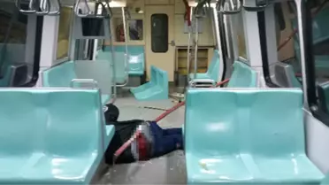 Metro Kazasında Demir Çubuk Ayrıntısı