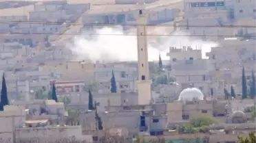 Kobani'de Bayramda da Silahlar Susmadı