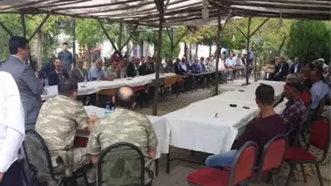 Kaymakam Kattaş Dicle Halkıyla Bayramlaştı