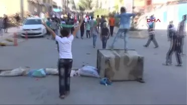 Nusaybin'de YPG'li Hanife Güngör'ün Taziyesinin Ardından Olaylar Çıktı