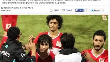 UEFA'ya Ankara Karması Damgasını Vurdu