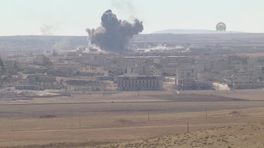 Kobani'de Etkili Hava Saldırısı IŞİD'i Geriletti