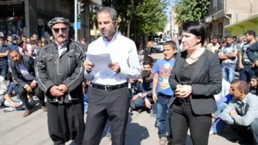 Siverek'te Kobani İçin Basın Açıklaması