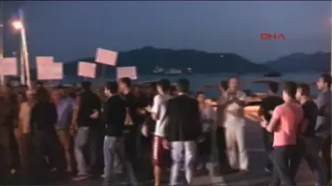 Marmaris'te Kobani Eylemi