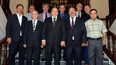 Ziraat Odası Başkanlarından Vali Çiçek'e Ziyaret