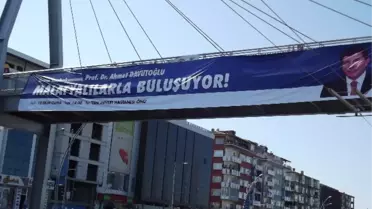 Malatya'da Başbakan Ahmet Davudoğlu Hazırlığı