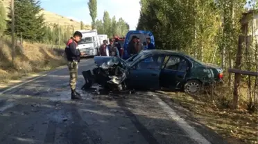 Göksun'da Trafik Kazası: 1 Ölü, 2 Yaralı