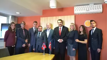 Norveç Büyükelçisi Kanavin, Angef Heyetini Kabul Etti