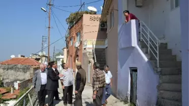 Başkan Çelik Adakale Mahallesinde İncelemelerde Bulundu