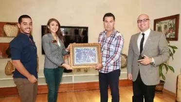 Bodrum Rotaract Kulübü, Başkan Kocadon'u Ziyaret Etti