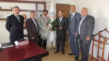 Ticaret Borsası'ndan Ermiş'e Ziyaret