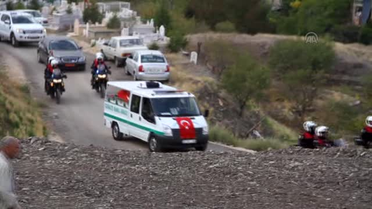 Şehit Polis Emrah Horoz, Elazığ'da Son Yolculuğuna Uğurlandı