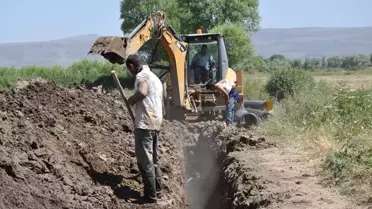Günkırı Beldesinde Yol Çalışmaları