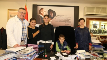 Engelliler Derneğinden Başkan Kesimoğlu'na Teşekkür Ziyareti