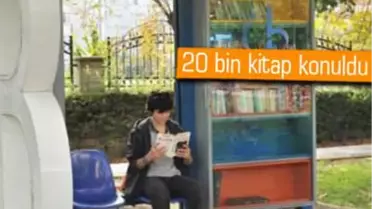 İett'den Durak Kütüphanesi