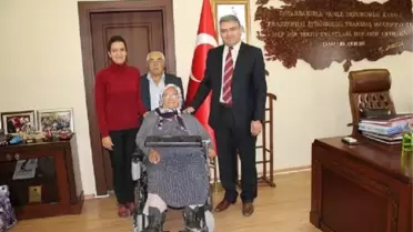 Mavi Kapaklar Engelli Vatandaşa Ümit Oldu
