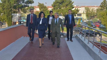Kırklareli Valisi Civelek'ten KLÜ Rektörü Aykaç'a Ziyaret