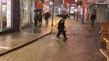 Edirne'de Sağanak Yağmur