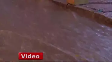 Edirne'de Sağanak Yağmur