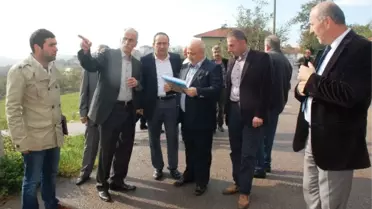 İzmit Belediyesi Yetkilileri Gündoğdu'da İncelemeler Yaptı