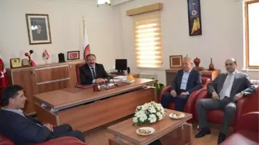 NTB Başkanı Salaş'tan Baro Başkanı Öncül'e Ziyaret