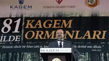 Mehmet Görmez : Tabiat Sevgisiyle, İbadet Sevgisi Asla Karşı Karşıya Getirilemez