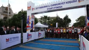 6. Cumhuriyet Koşusu'nda 87'lik Atlet